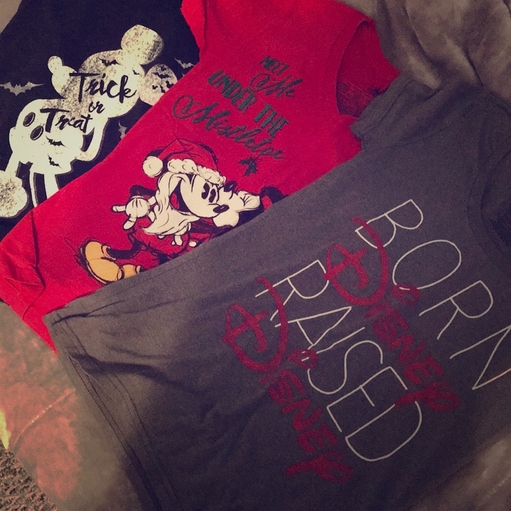 Holiday Disney T-shirts